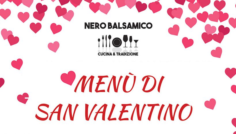 Cena di San Valentino al Nero Balsamico