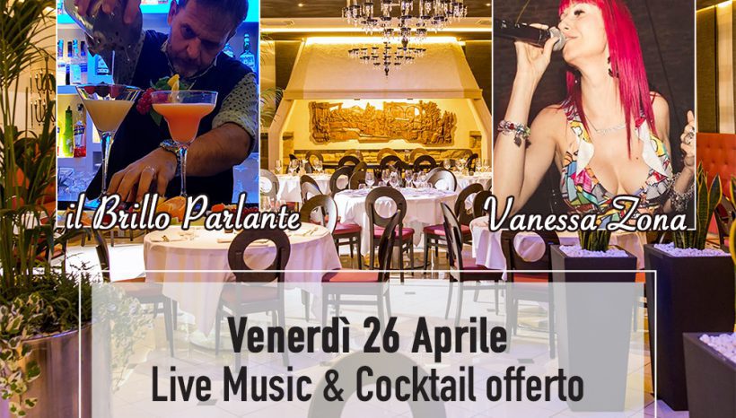 26 Aprile – Venerdì sera cena con musica dal vivo al Ristorante Nero Balsamico