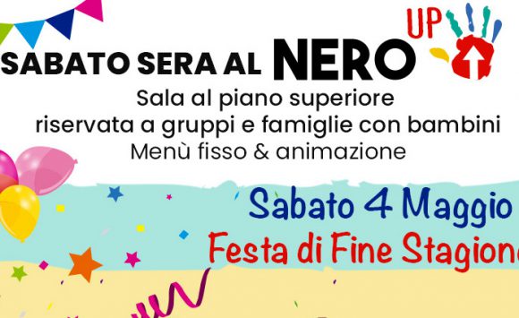 Serata al NeroUp Sabato 4 Maggio