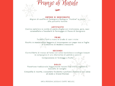 Menù Pranzo di Natale